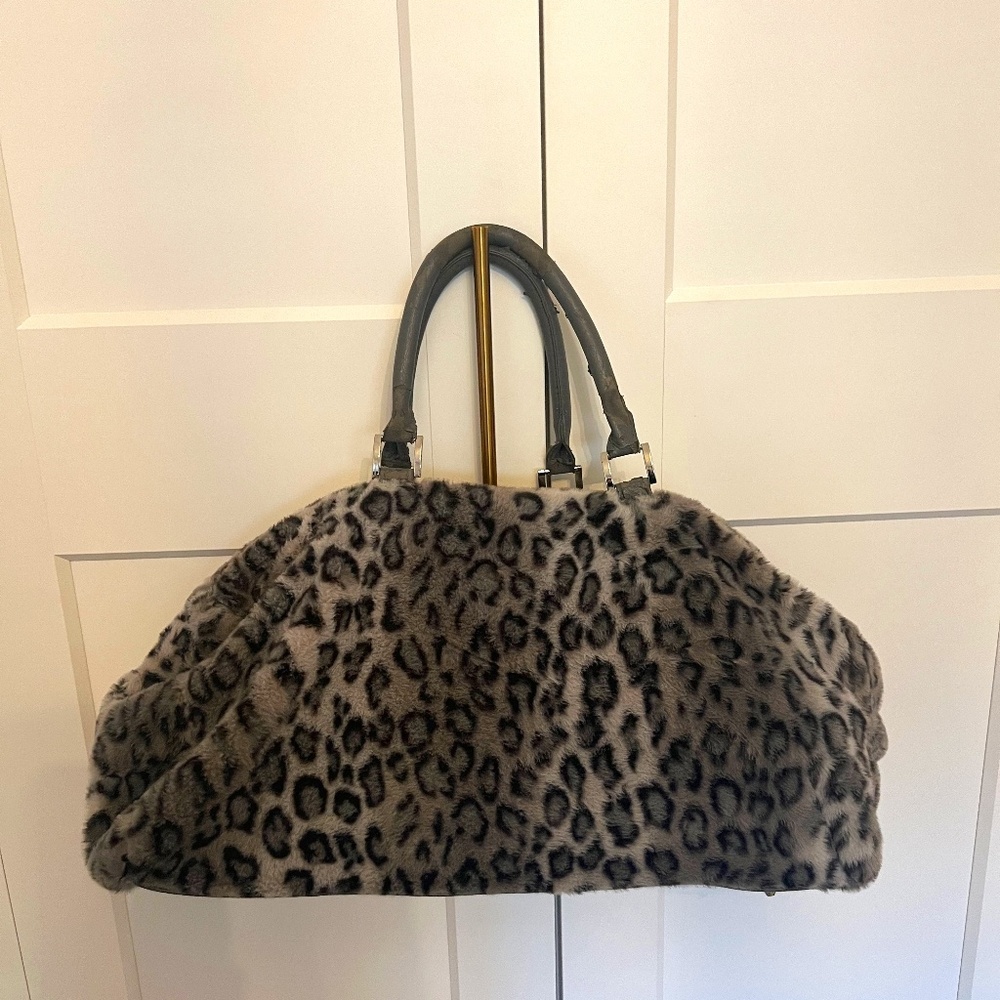 z gallery faux leopard weekender
